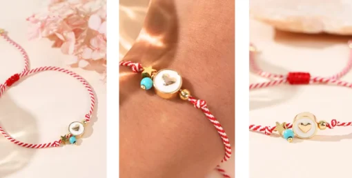Bracciale con cordino da donna Clarisse - immagine 5