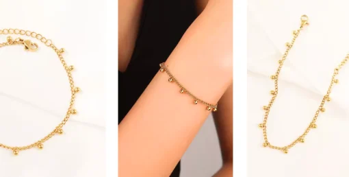 Bracciale donna oro Line - immagine 5