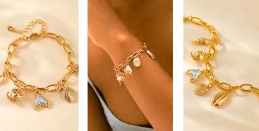 Bracciale con pendente Adélaïde - immagine 5