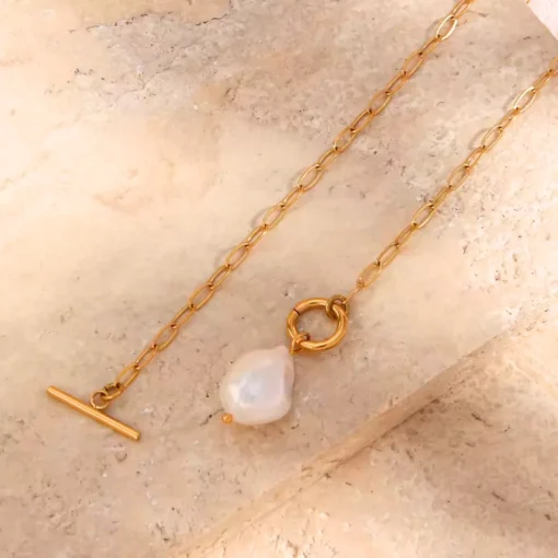 Collana con perla Charlotte - immagine 5