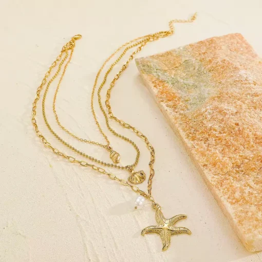 Collier etoile de mer Mila - immagine 5