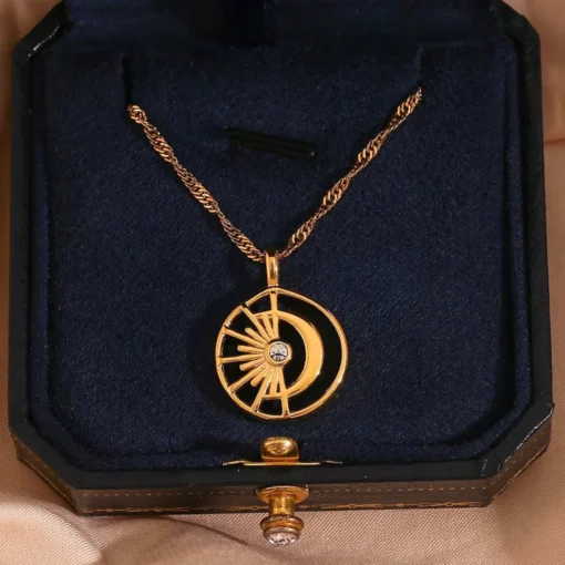 Collana sole e luna Romane - immagine 5