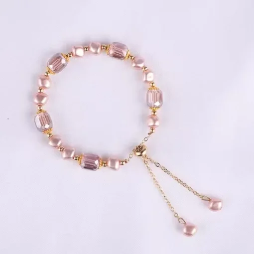Bracciale donna in pietra naturale Camélia - immagine 6