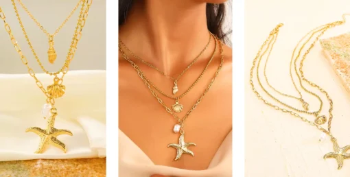 Collier etoile de mer Mila - immagine 6