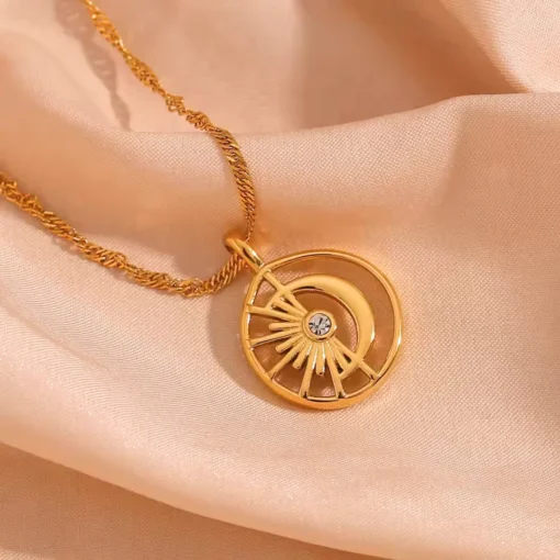 Collana sole e luna Romane - immagine 6