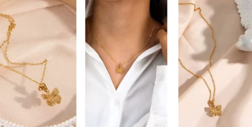 Collana farfalla Océane - immagine 6