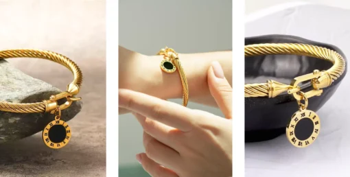 Bracciale donna oro Numeri Romani - immagine 16
