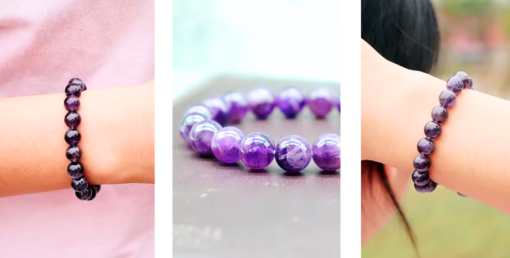 Bracciale ametista Suzanne - immagine 6