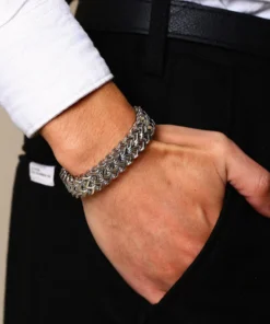 Bracciale maglia americana