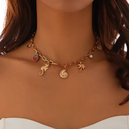 Collana con ciondolo oro donna elegante e raffinata gioiello senza tempo - immagine 5